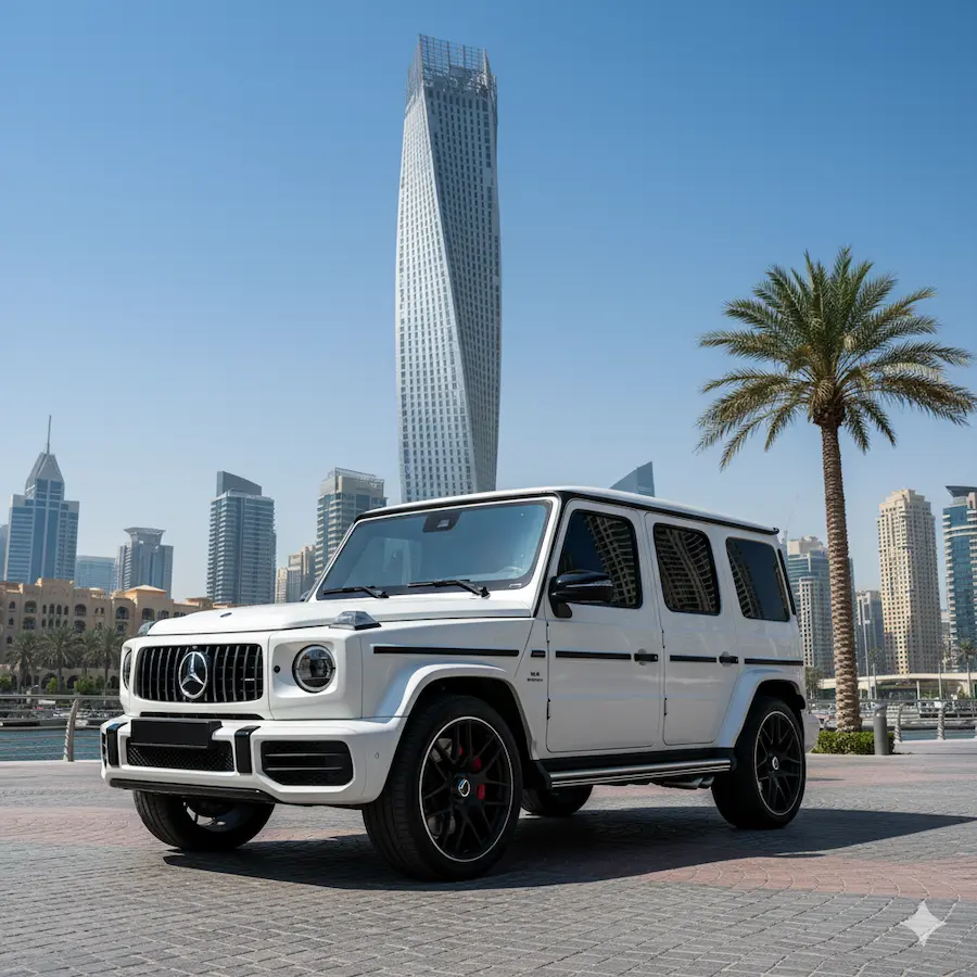 renting a G63 in Dubai