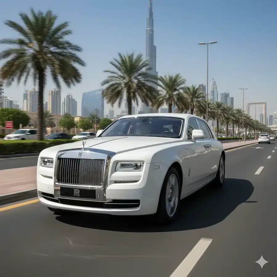 cost of renting a rolls royce in dubai