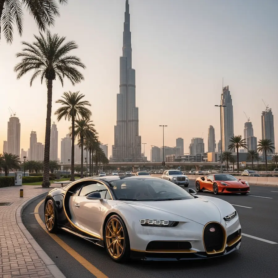 top rated car rental dubai