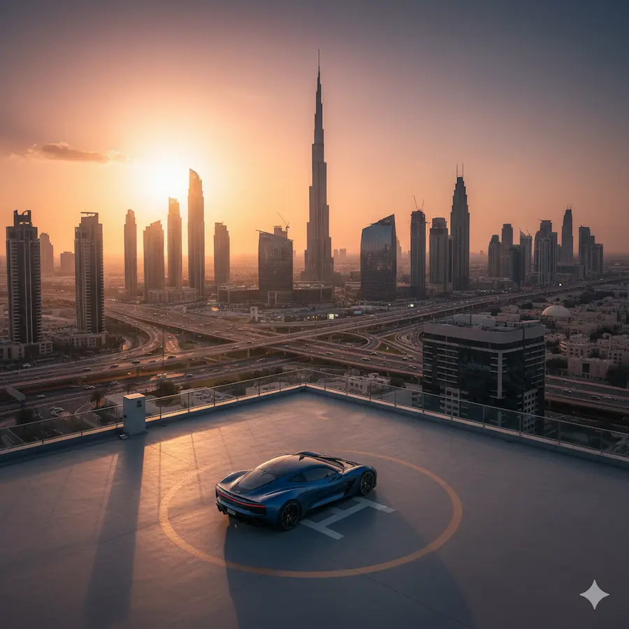 سعر استئجار السيارات في دبي