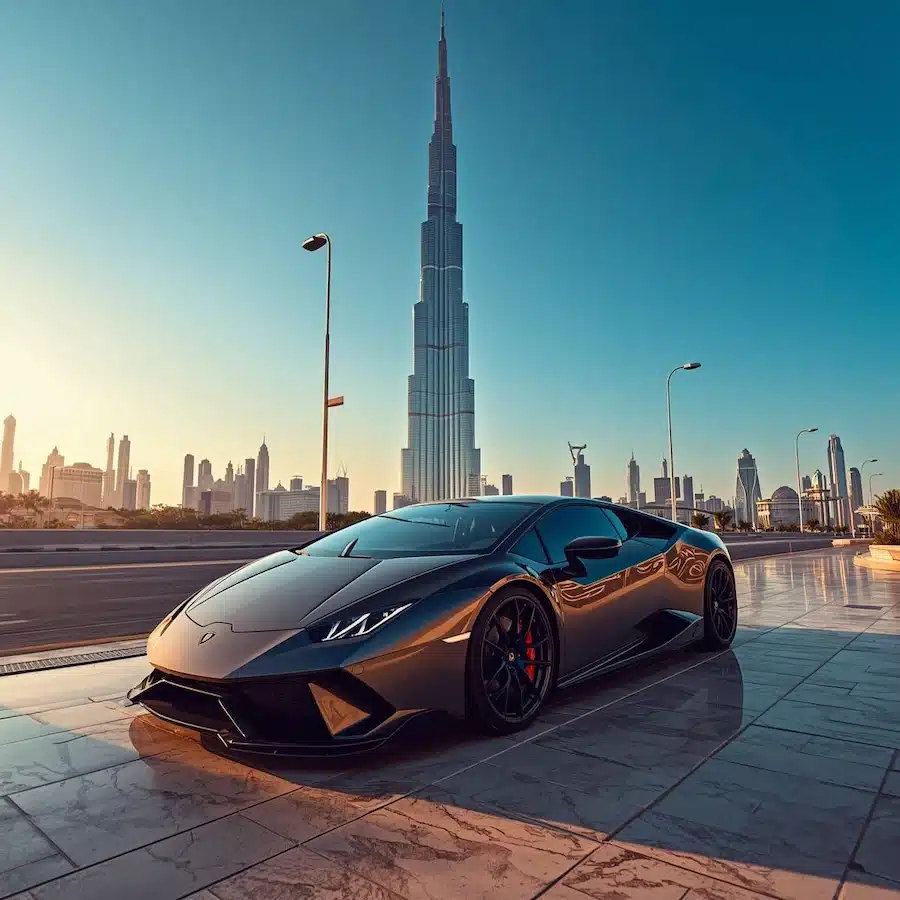 Drive Lamborghini in Dubai