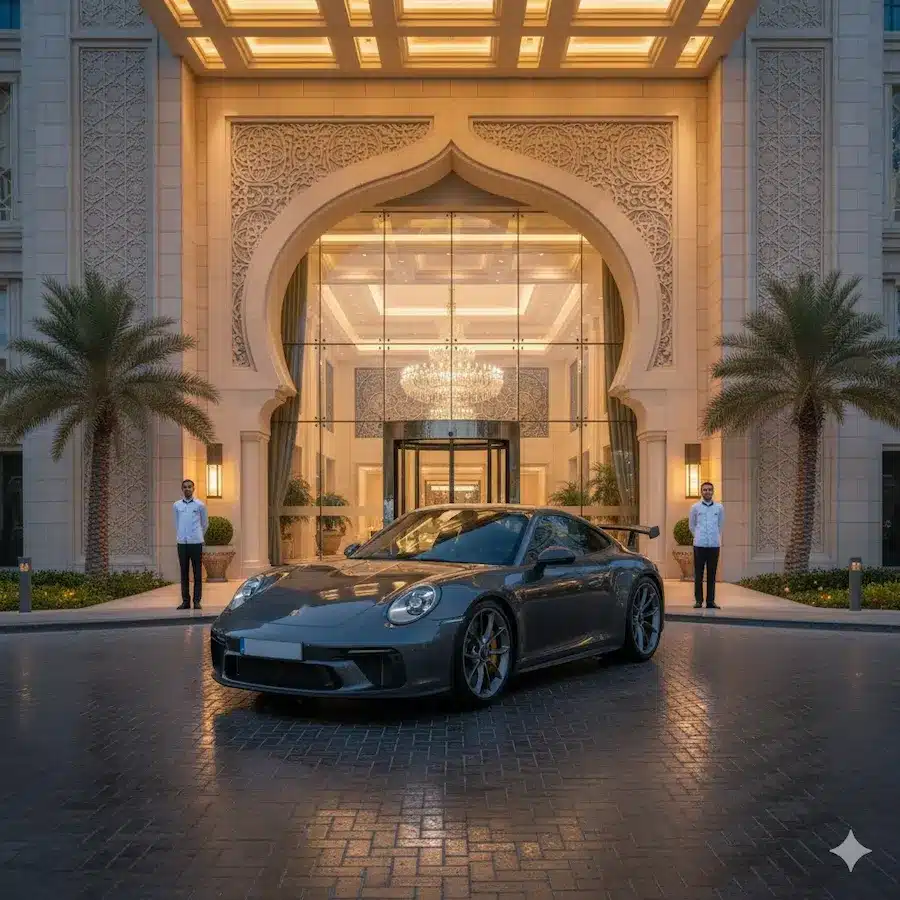 Drive Porsche in Dubai