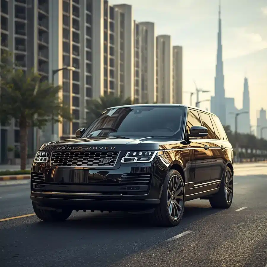 Drive Range Rover in Dubai