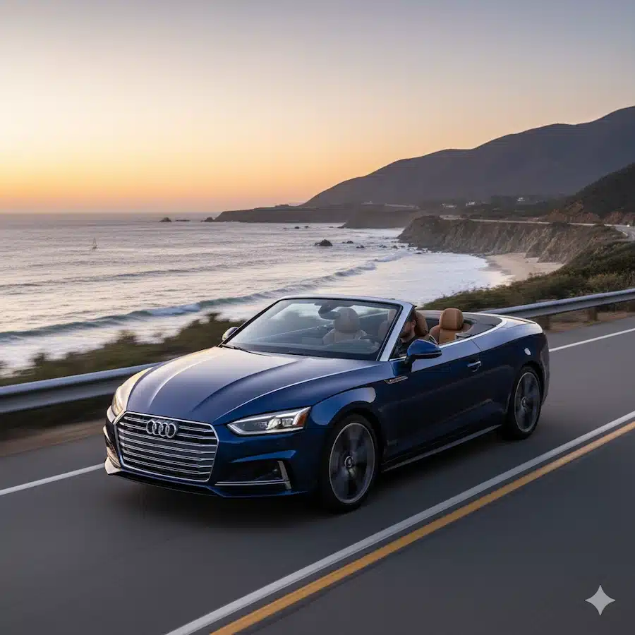 Rent Audi A5 Convertible in Dubai 