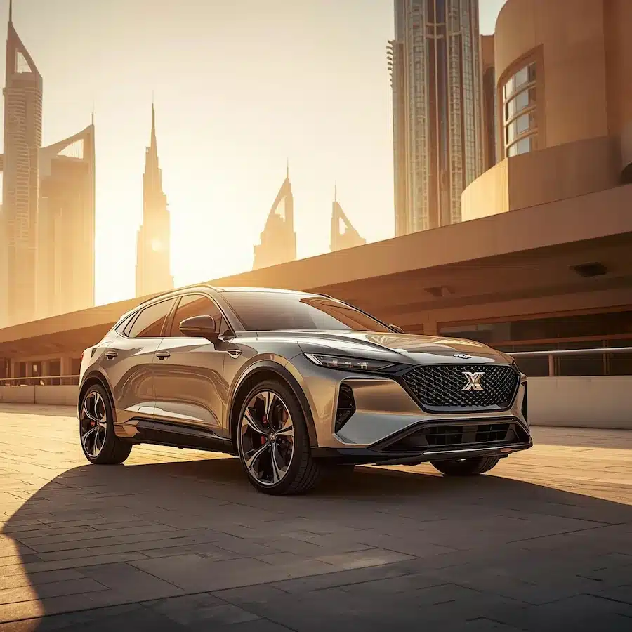 Rent Exeed RX in Dubai