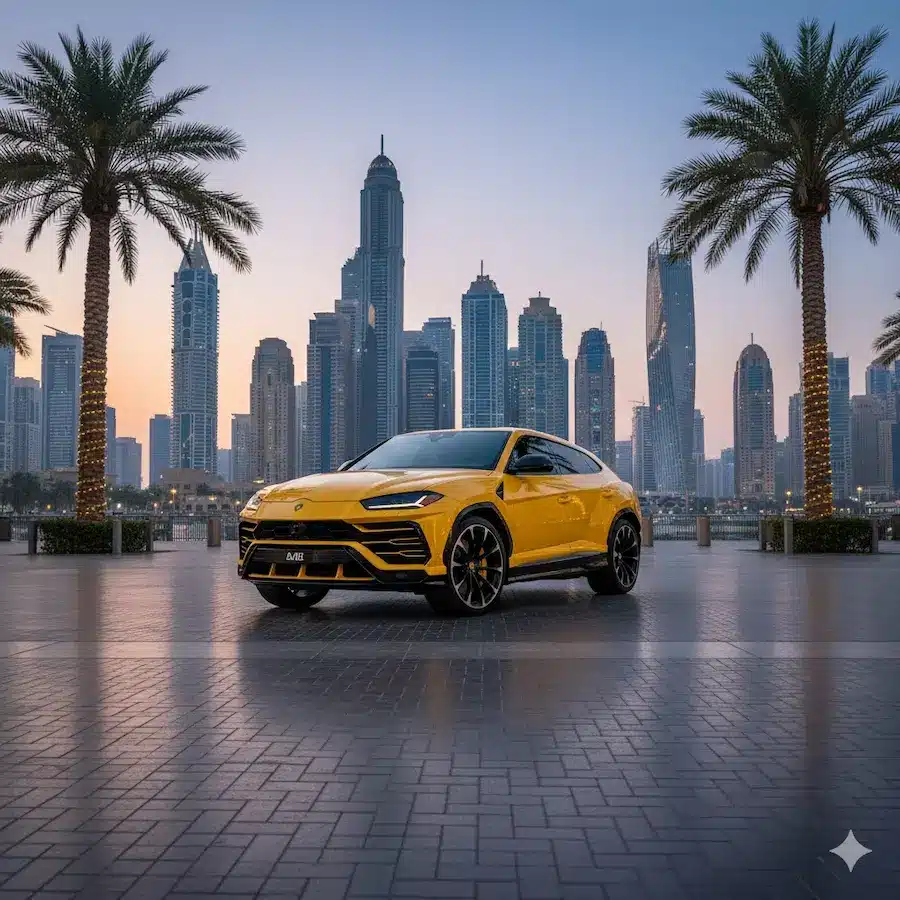 Rent Lamborghini Urus in Dubai