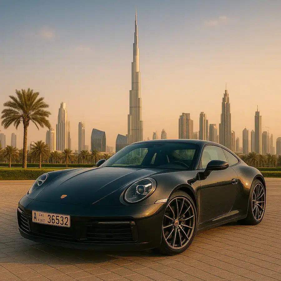 Rent Porsche in Dubai