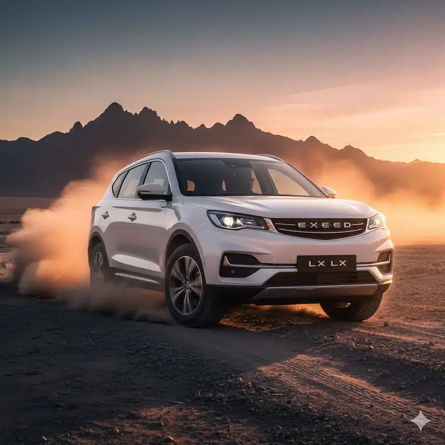 Rental Exeed LX in Dubai