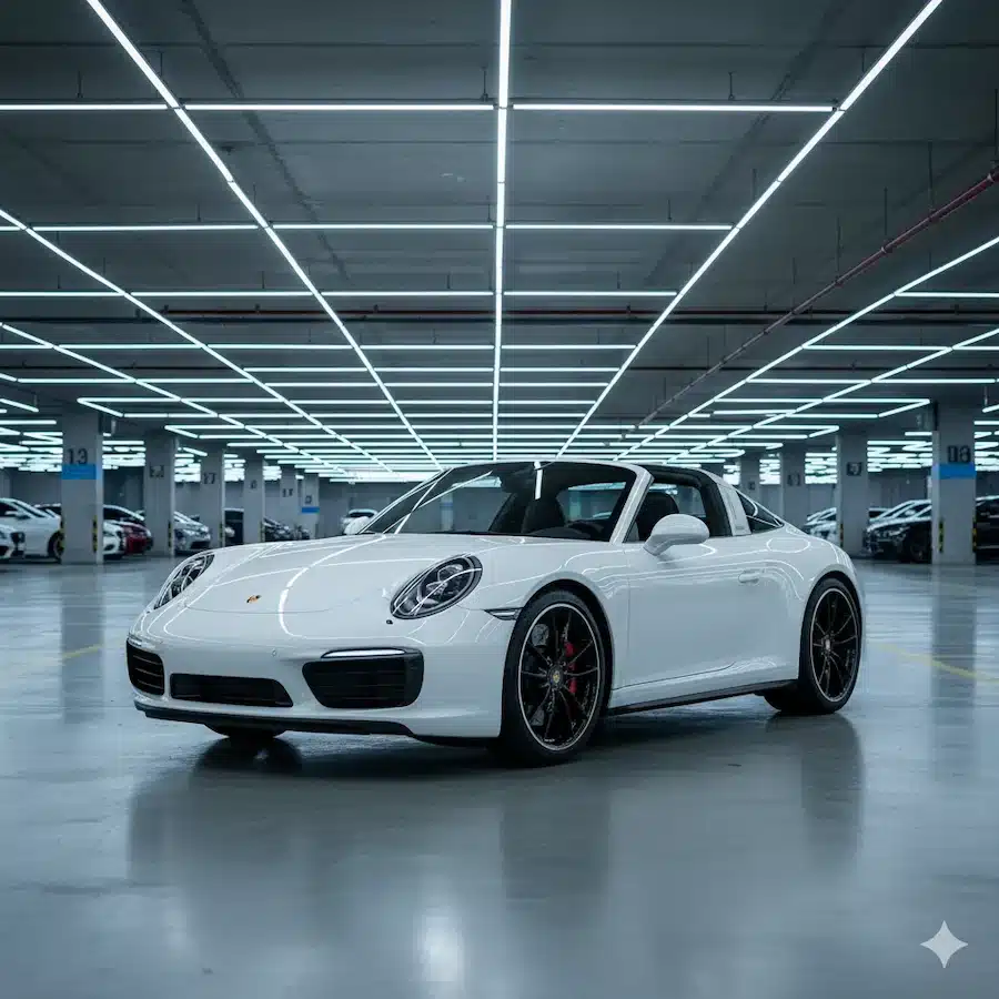 Rental porsche targa in Dubai