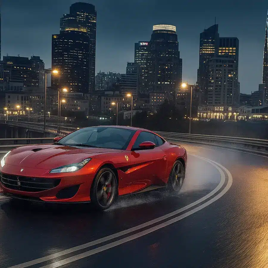 hiring ferrari portofino dubai