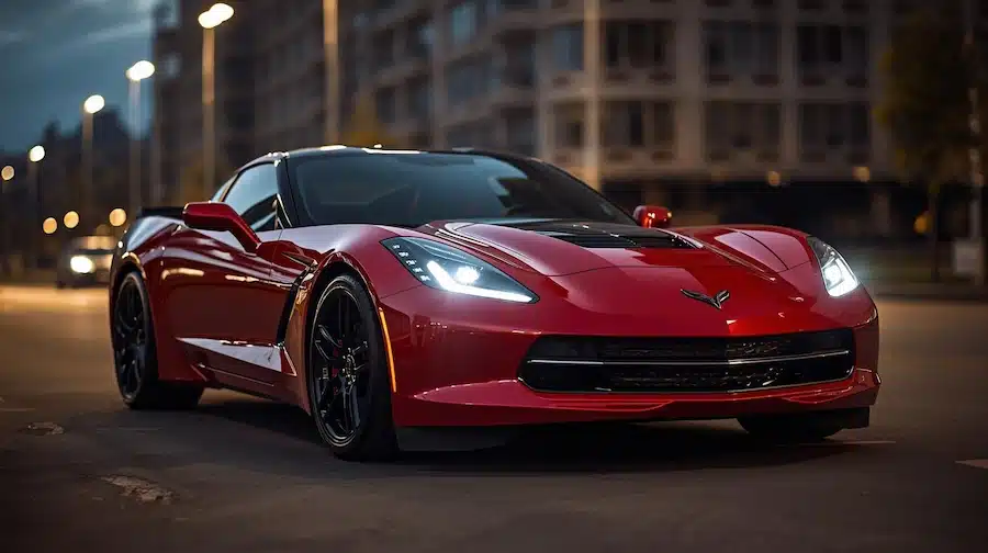 rental corvette in dubai