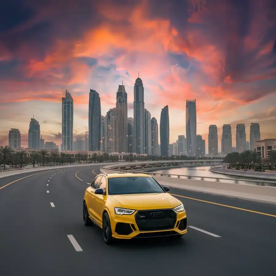 أودى آر إس كيو 3 فى دبي