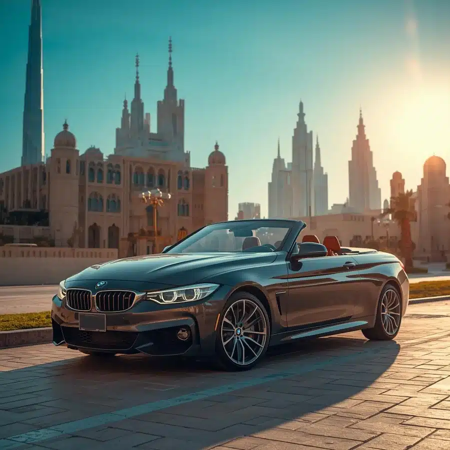 بي إم دبليو مكشوفة للايجار