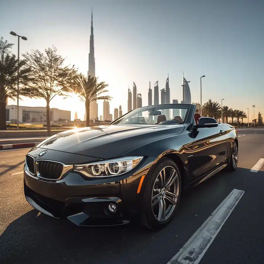 تأجير بي إم دبليو مكشوفة فى دبي