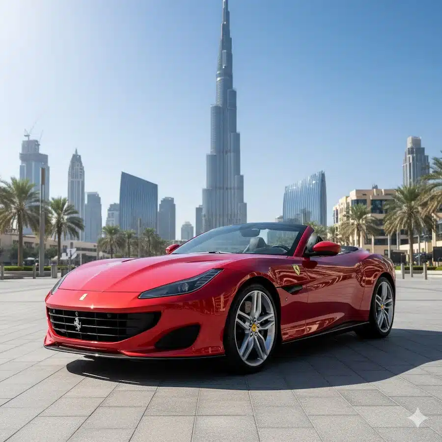 تأجير فيراري بورتوفينو فى دبي