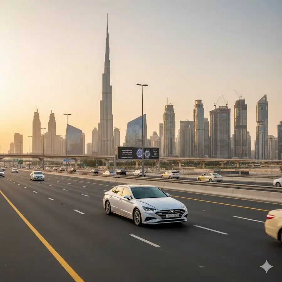 تأجير هيونداي فى دبي