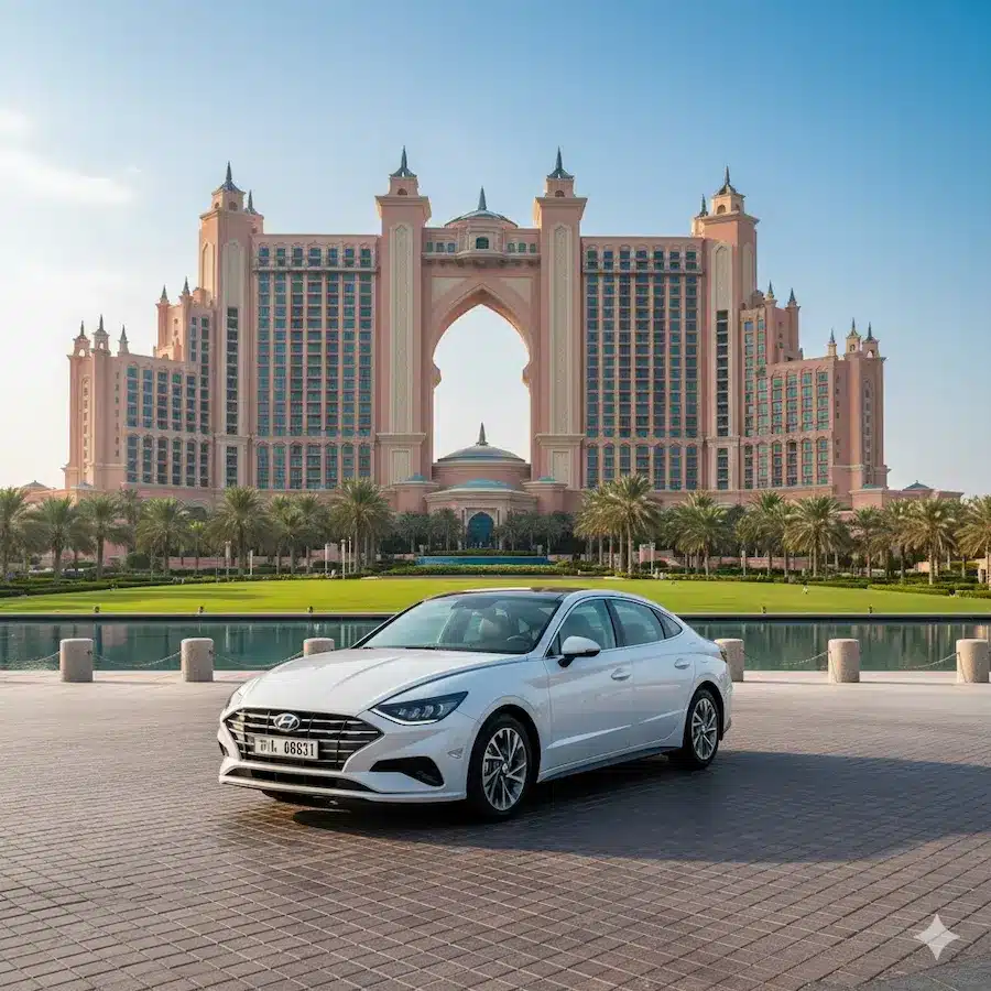 سيارة هيونداي فى دبي للإيجار