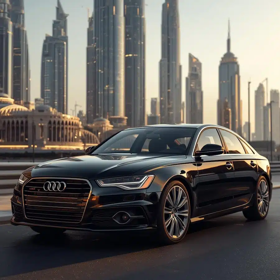 قيادة أودي إيه 6 فى دبي