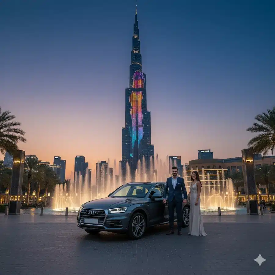 قيادة أودي كيو 5 فى دبي