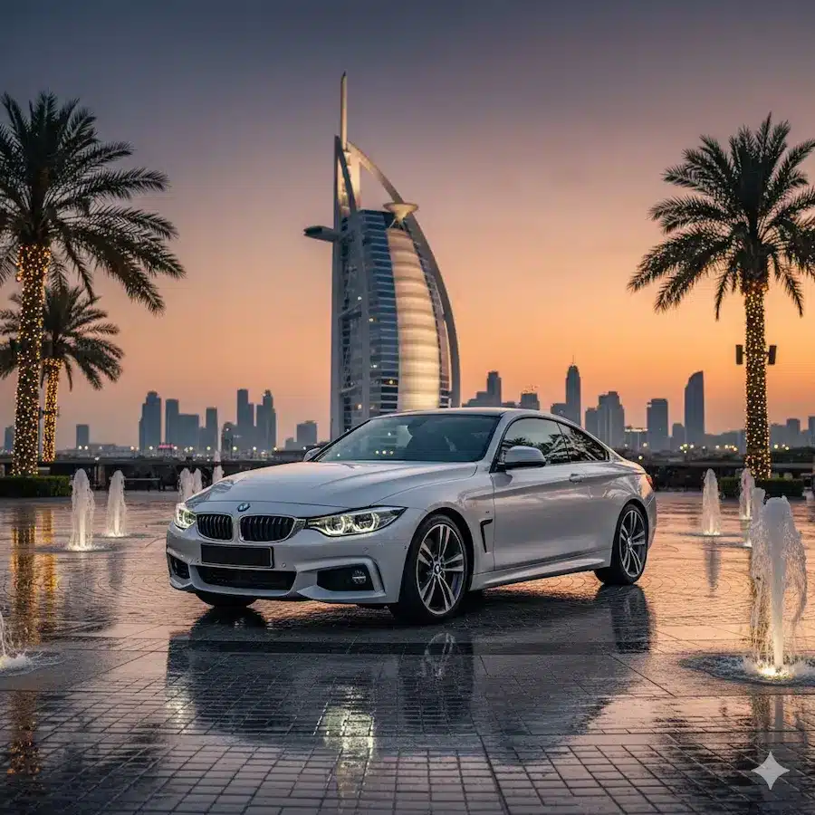 قيادة بي إم دبليو الفئة الرابعة فى دبي