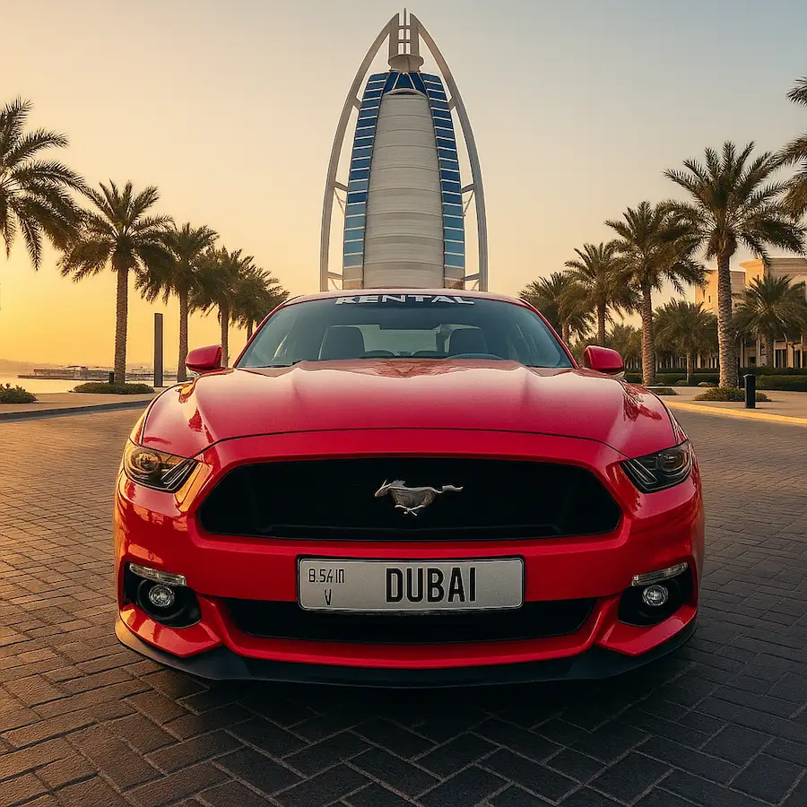 استئجار فورد موستنغ في دبي