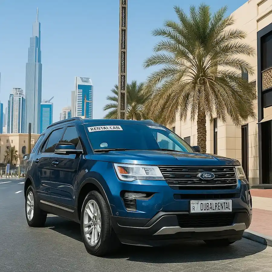 سعر تأجير فورد موستنغ فى دبي
