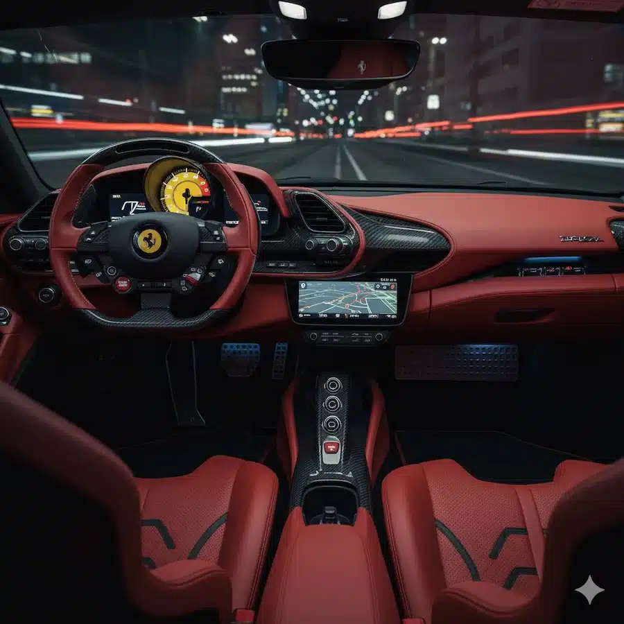 قيادة سيارة فيراري إف 8 فى دبي